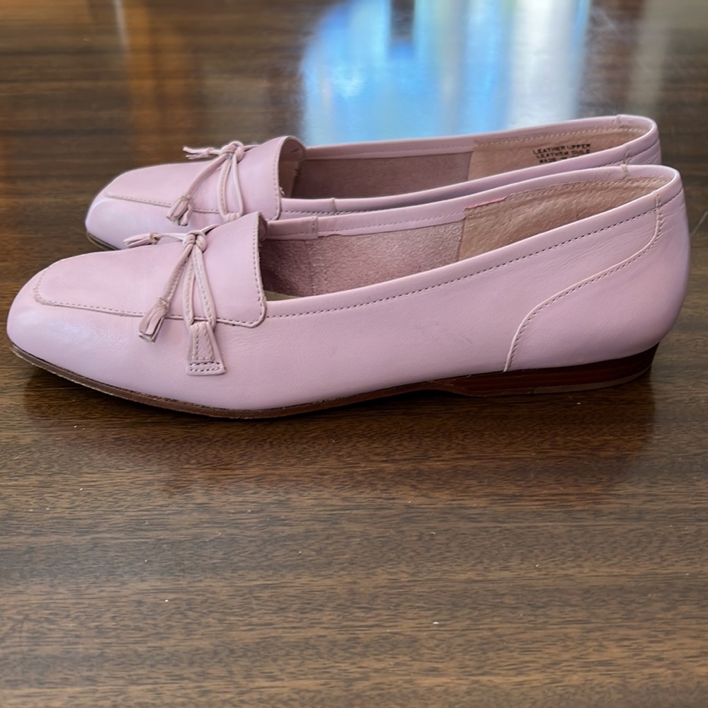 Gorgeous Light Mauve Enzo Angioloni Leather Shoes, Size 6M - Picture 11 of 13